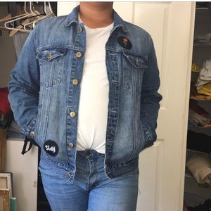 Denim Jacket w/ patches